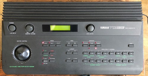 Yamaha tg33 digital tone - yamaha,