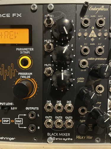 Erica synths black mute - erica,