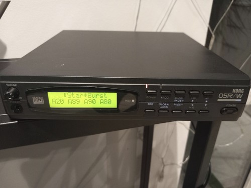 Korg 05r midi synthesis - korg, 05r/w