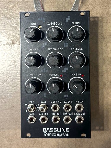 Erica synths bassline - erica, analogue