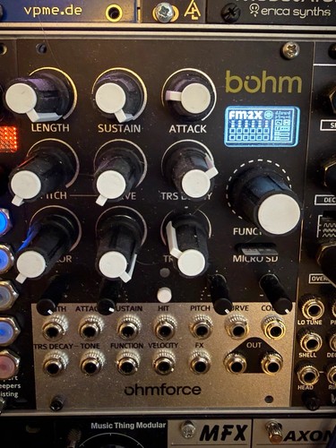Ohmforce böhm 18hp eurorack - 18hp,