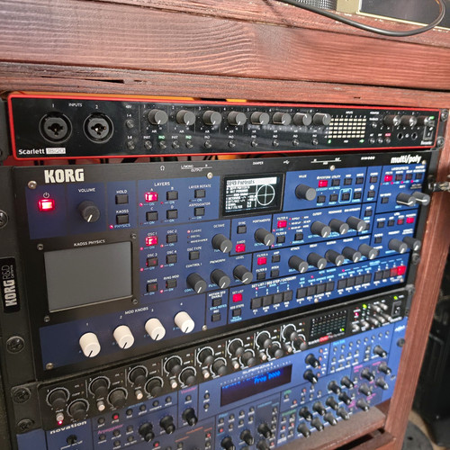 Korg multi poly rackmount - korg, multi/poly